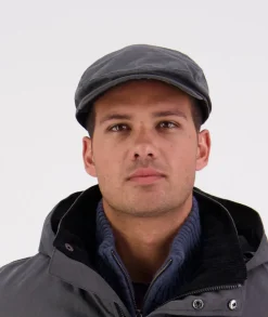Birmingham Oilskin Flat Cap