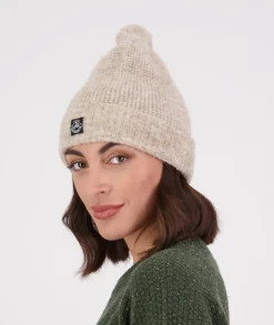 Hutton Turn Up Bobble Beanie