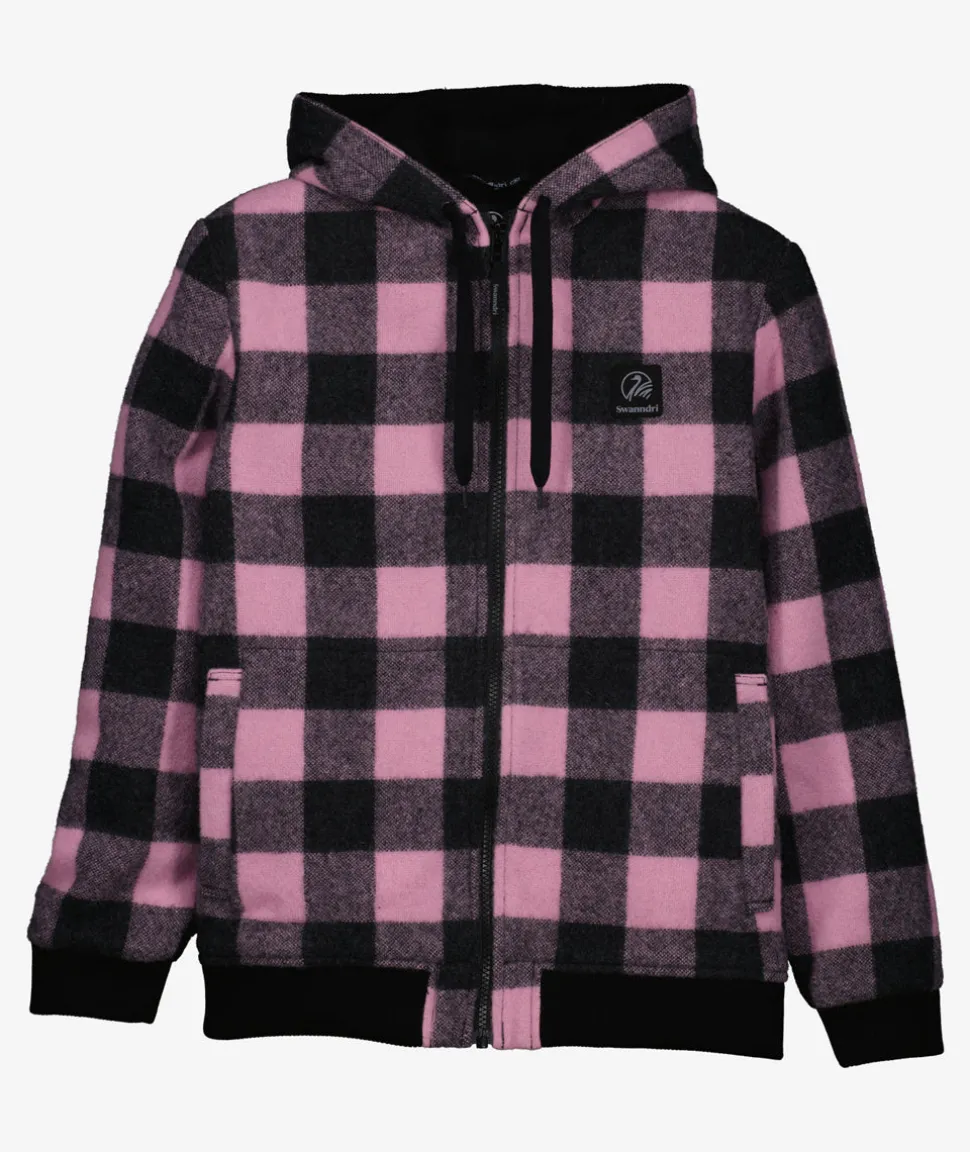 Kids' Crooked River Wool Hoodie