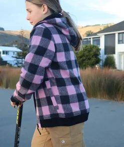Kids' Crooked River Wool Hoodie