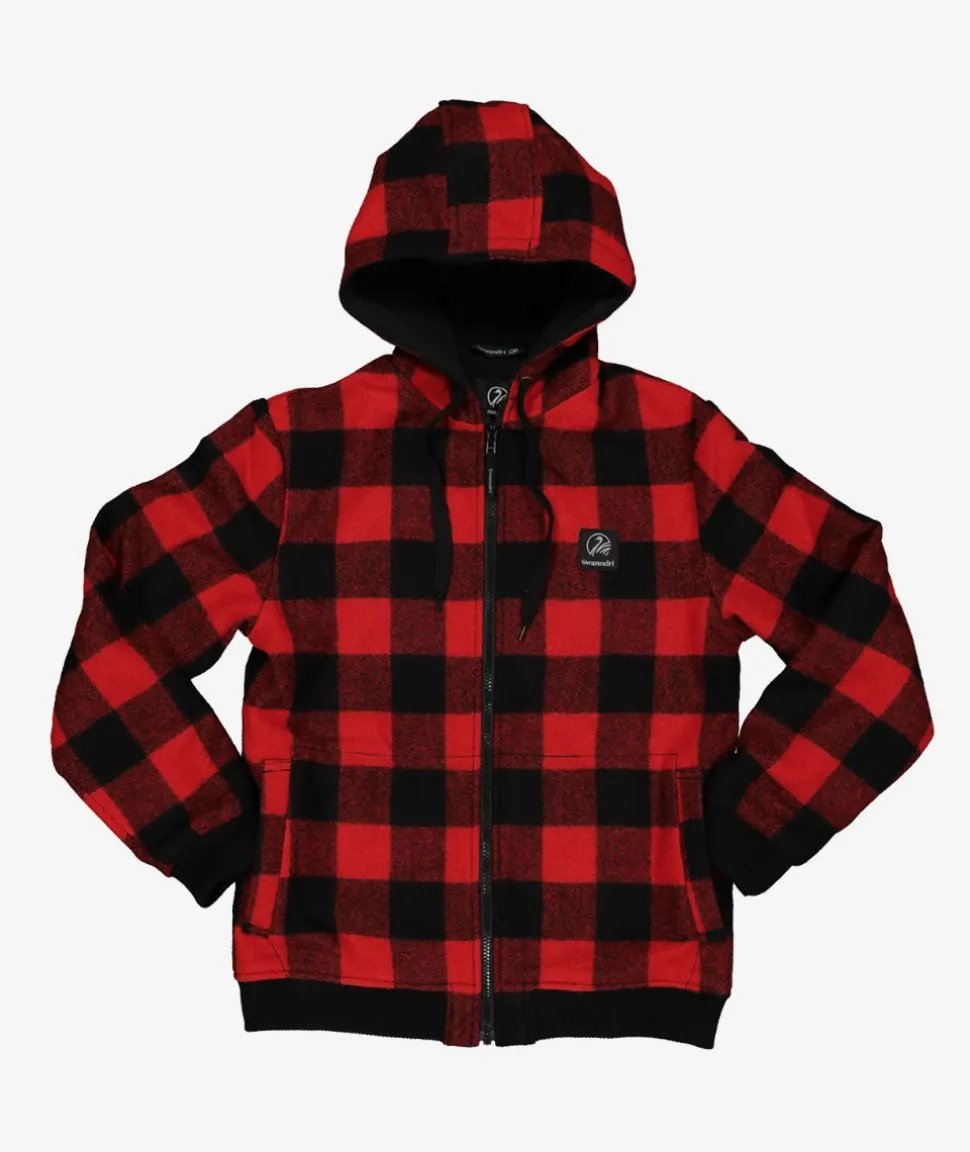 Kids' Crooked River Wool Hoodie