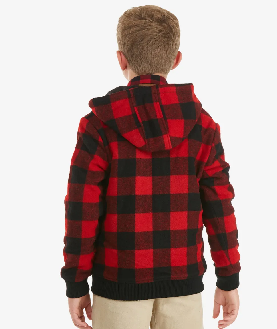 Kids' Crooked River Wool Hoodie