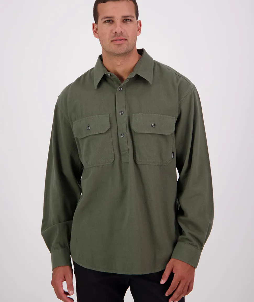 Men's Barn Yarn Dye Long Sleeve Shirt