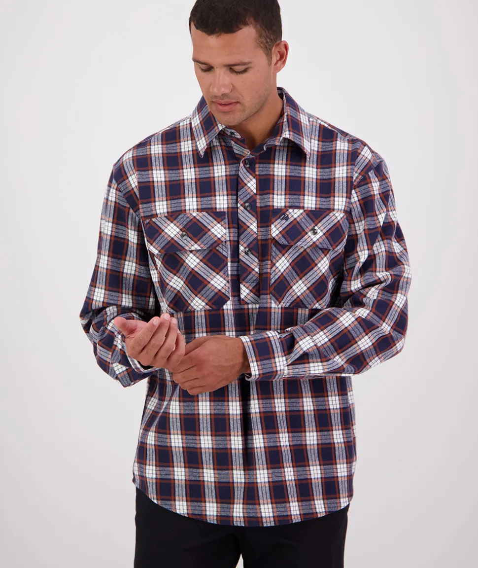 Men's Barn Yarn Dye Long Sleeve Shirt