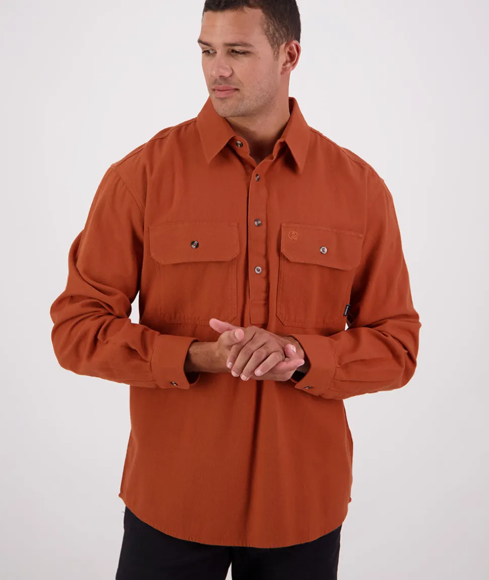 Men's Barn Yarn Dye Long Sleeve Shirt