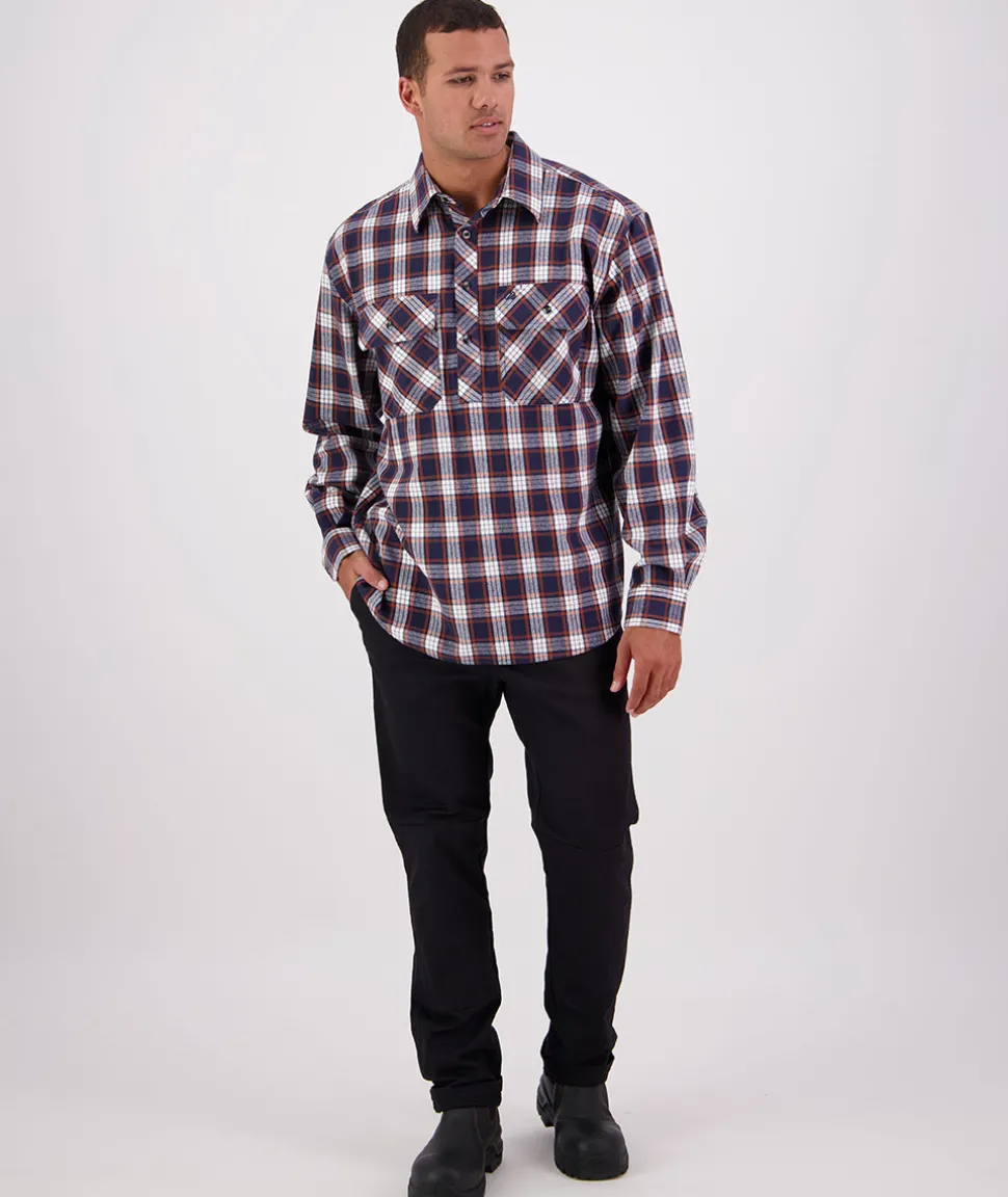 Men's Barn Yarn Dye Long Sleeve Shirt