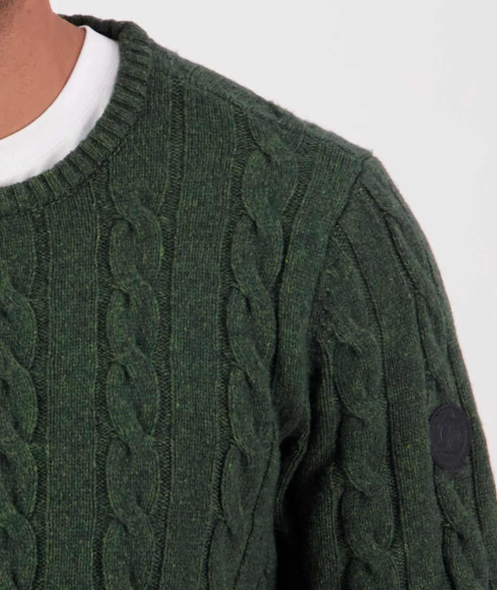 Men's Doncaster Cable Knit Crew