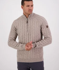 Men's Doncaster V2 Zip Cable Knit