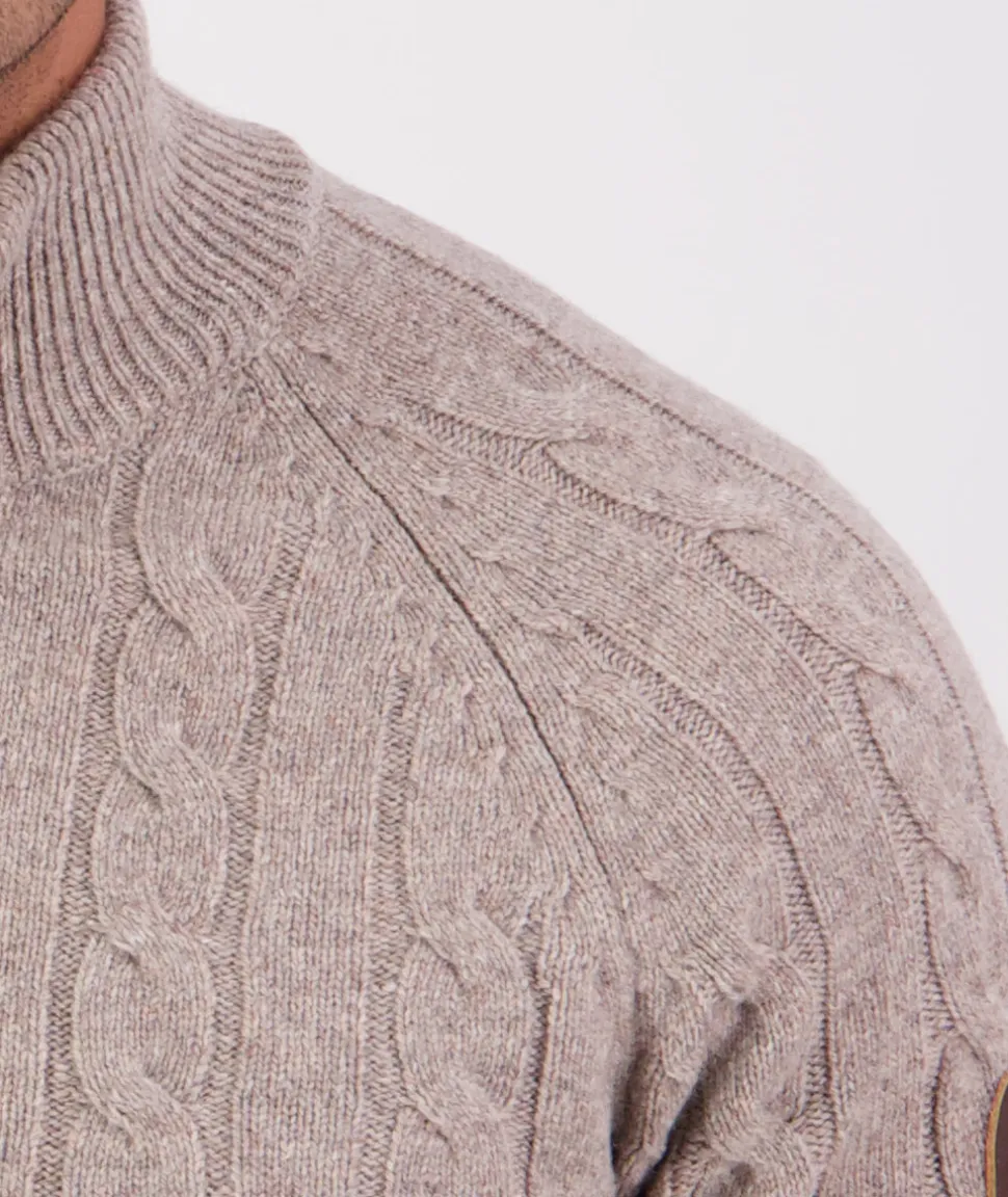 Men's Doncaster V2 Zip Cable Knit