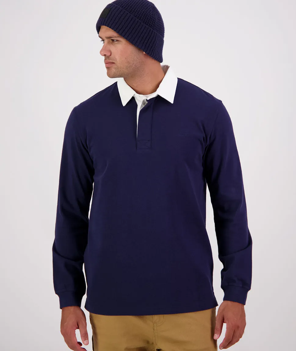 Men's Fundamentals Long Sleeve Rugby Top