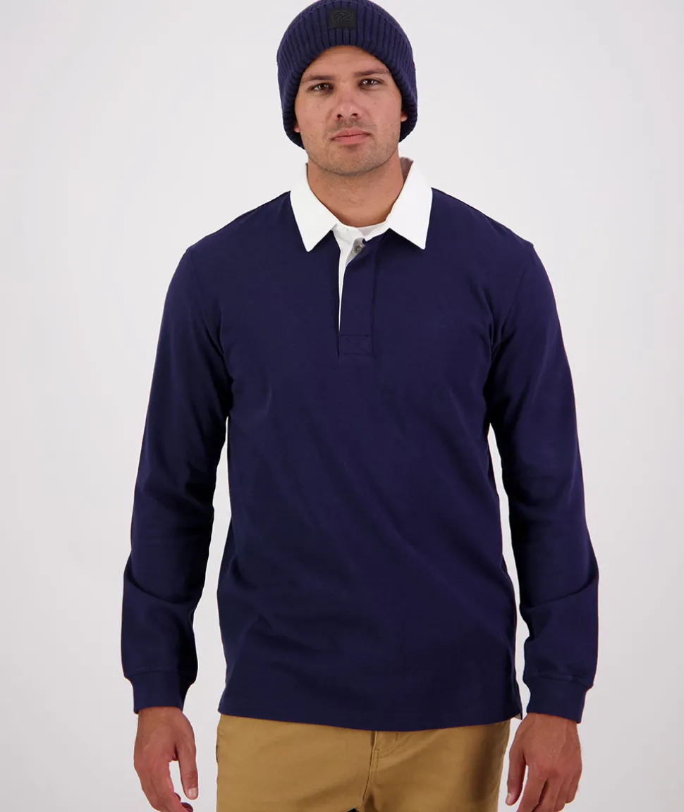 Men's Fundamentals Long Sleeve Rugby Top