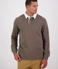 Men's Fundamentals Long Sleeve Rugby Top