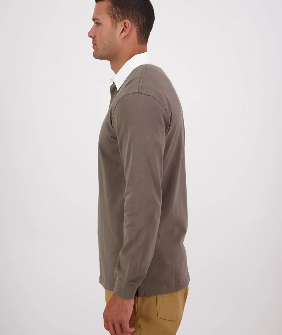 Men's Fundamentals Long Sleeve Rugby Top
