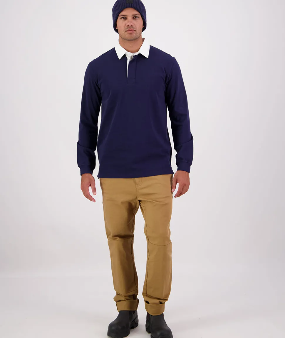 Men's Fundamentals Long Sleeve Rugby Top