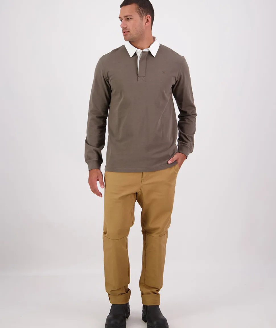 Men's Fundamentals Long Sleeve Rugby Top