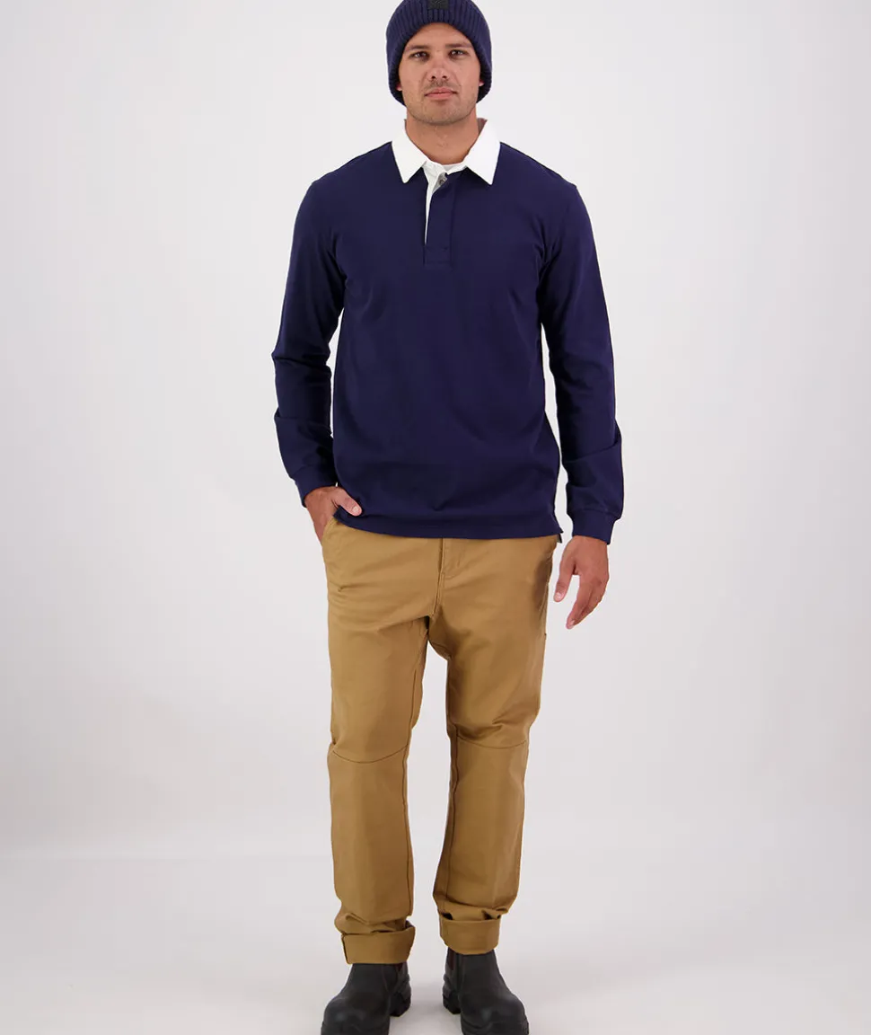 Men's Fundamentals Long Sleeve Rugby Top