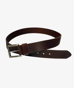 Men's Leather Jeans Belt - 40mm Wide