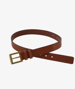Men's Leather Twin Keeper Belt - 30mm Wide