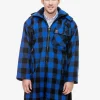 Men's Mosgiel Wool Bushshirt with Zip-up Front