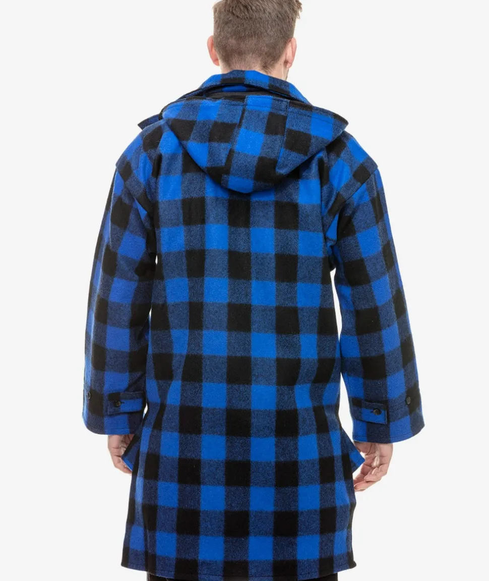 Men's Mosgiel Wool Bushshirt with Zip-up Front
