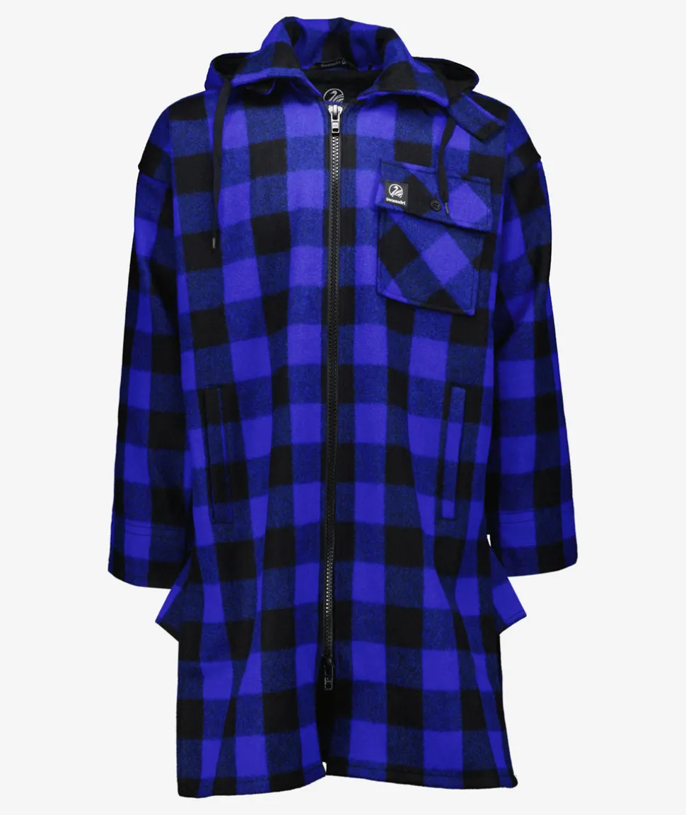 Men's Mosgiel Wool Bushshirt with Zip-up Front