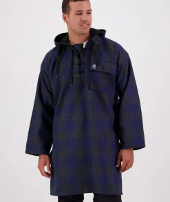 Men's Original Wool Bushshirt with Lace-up front