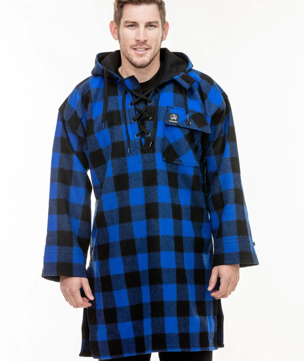 Men's Original Wool Bushshirt with Lace-up front