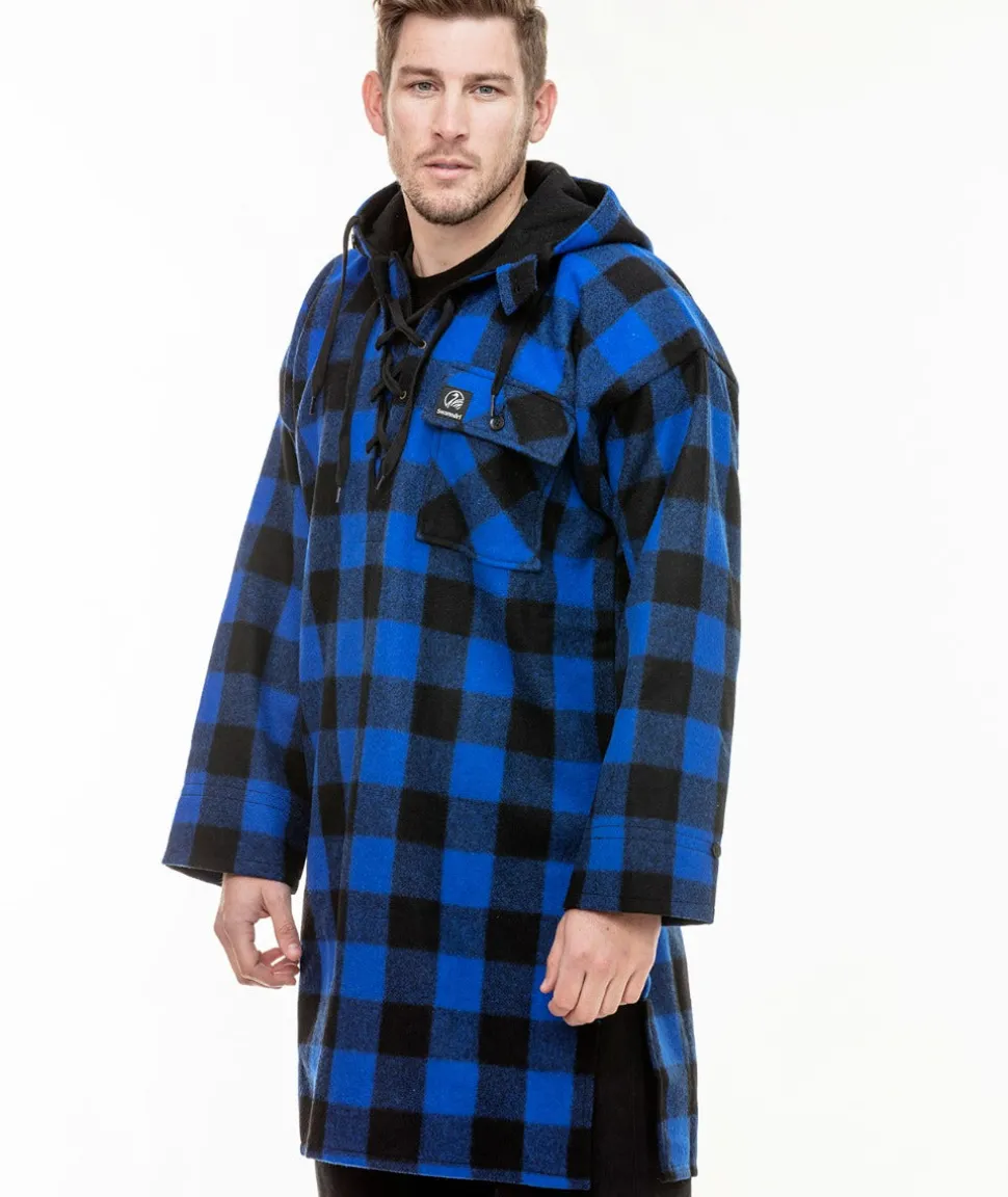 Men's Original Wool Bushshirt with Lace-up front
