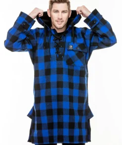 Men's Original Wool Bushshirt with Lace-up front