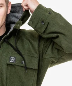 Men's Original Wool Bushshirt with Lace-up front