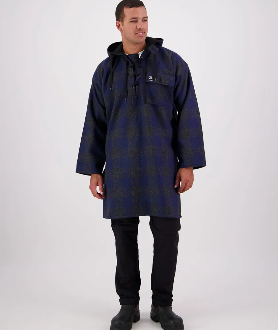 Men's Original Wool Bushshirt with Lace-up front