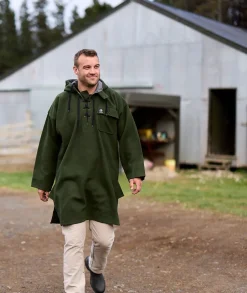 Men's Original Wool Bushshirt with Lace-up front