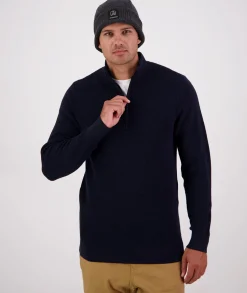 Men's Otahu River 1/4 Zip Merino Knit