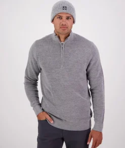 Men's Otahu River 1/4 Zip Merino Knit