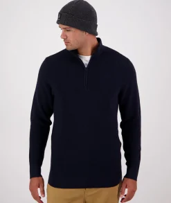 Men's Otahu River 1/4 Zip Merino Knit