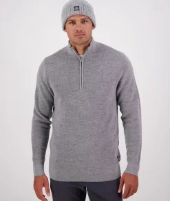 Men's Otahu River 1/4 Zip Merino Knit