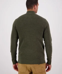 Men's Otahu River 1/4 Zip Merino Knit