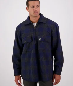 Men's Ranger Wool Zip Front Bushshirt