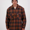 Men's Ranger Wool Zip Front Bushshirt