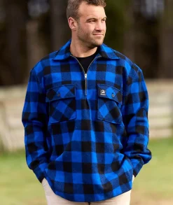 Men's Ranger Wool Zip Front Bushshirt