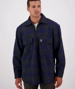 Men's Ranger Wool Zip Front Bushshirt