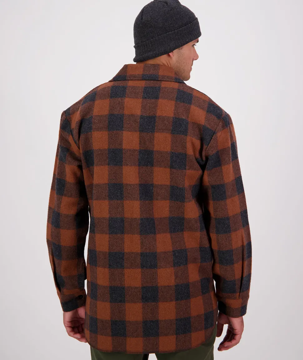 Men's Ranger Wool Zip Front Bushshirt