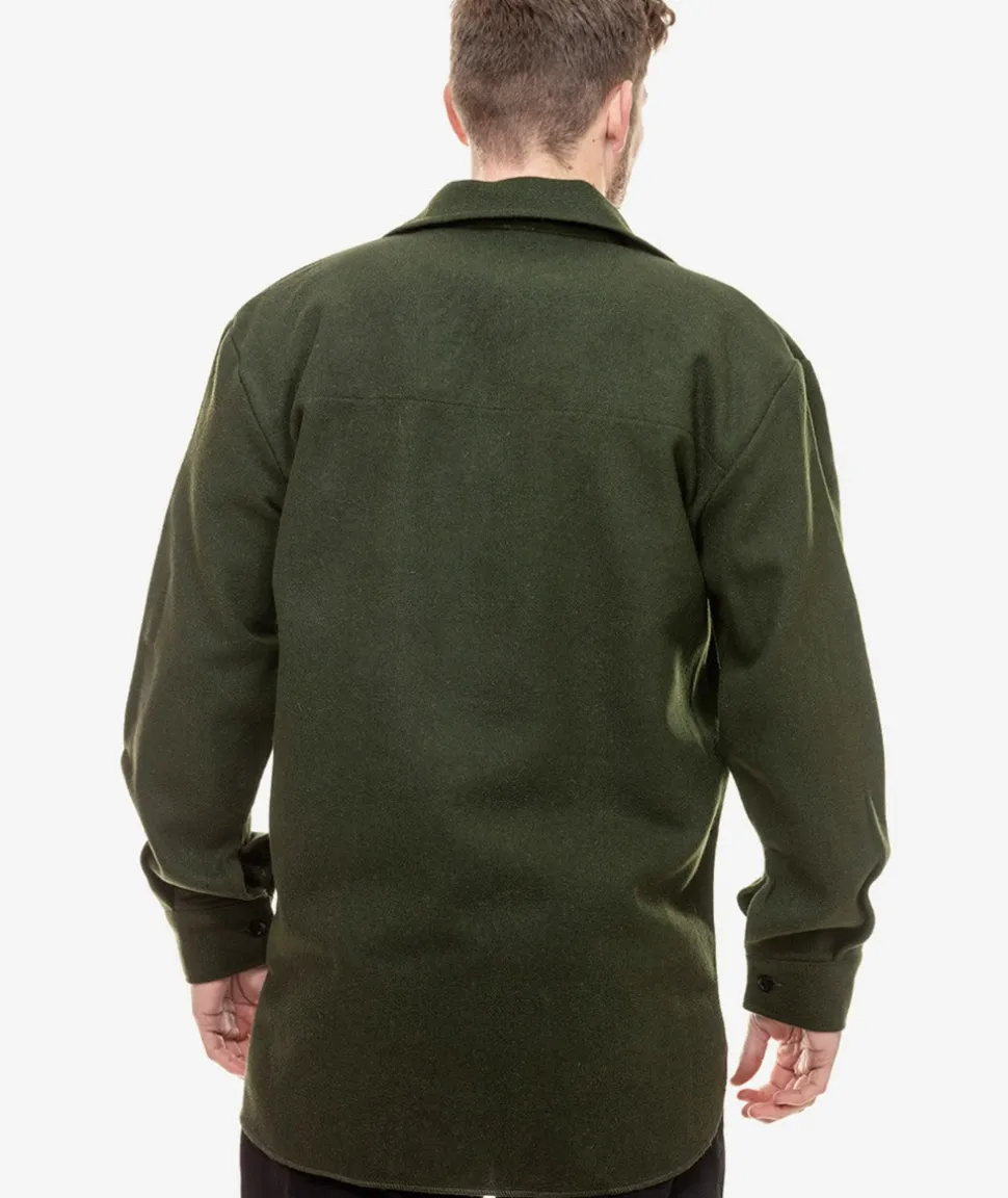 Men's Ranger Wool Zip Front Bushshirt