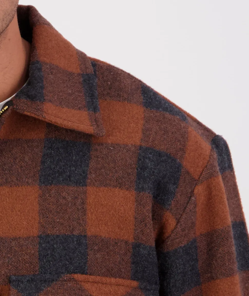 Men's Ranger Wool Zip Front Bushshirt