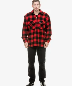 Men's Ranger Wool Zip Front Bushshirt