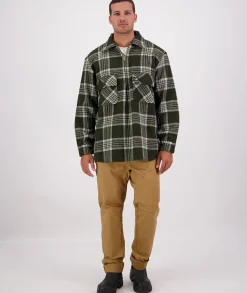 Men's Ranger Wool Zip Front Bushshirt