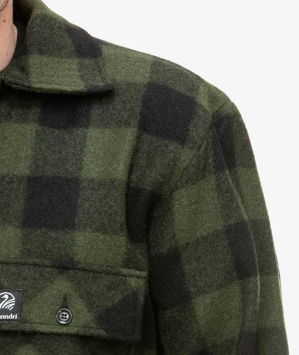 Men's Ranger Wool Zip Front Bushshirt