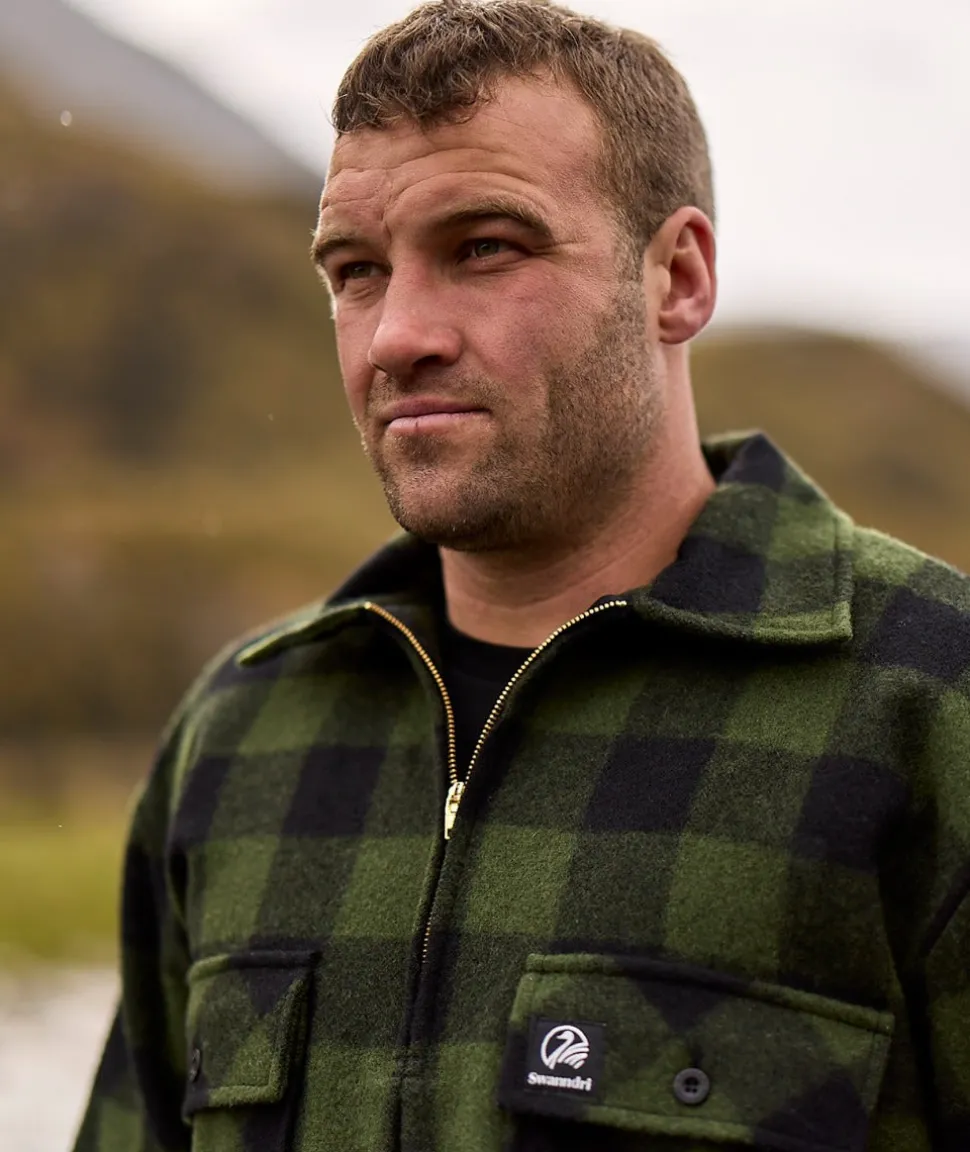 Men's Ranger Wool Zip Front Bushshirt