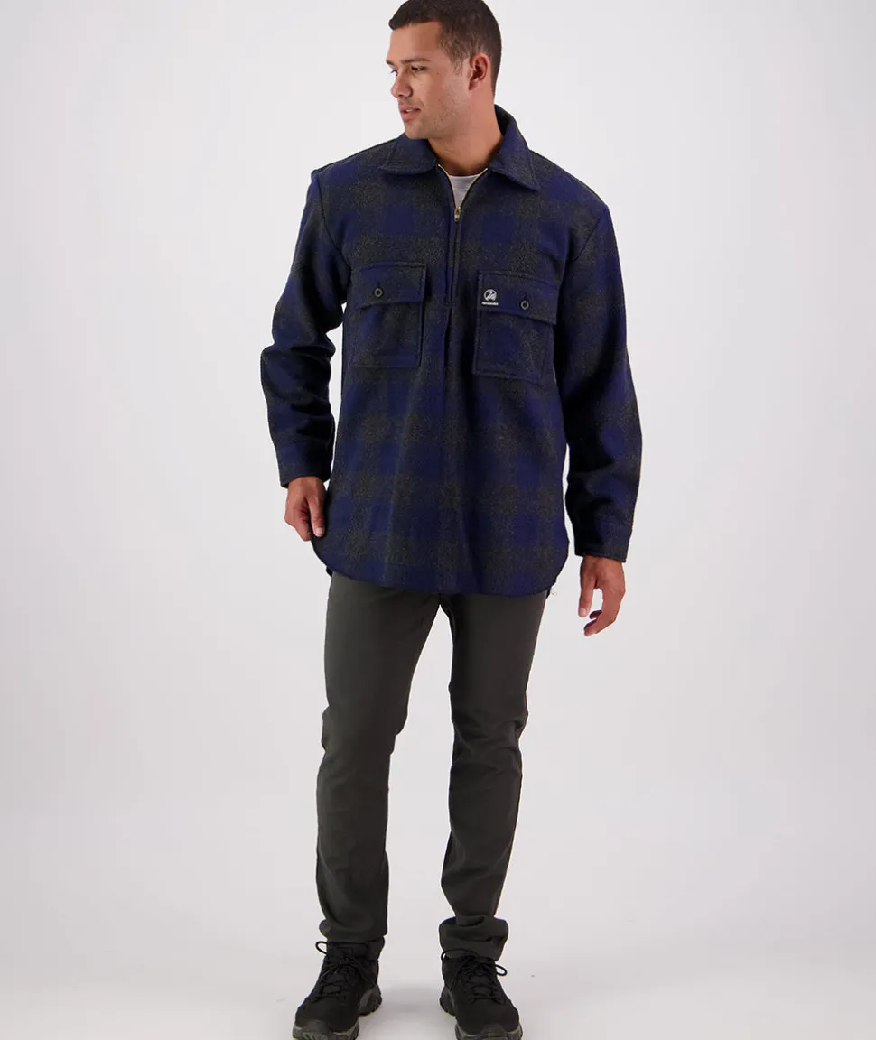 Men's Ranger Wool Zip Front Bushshirt