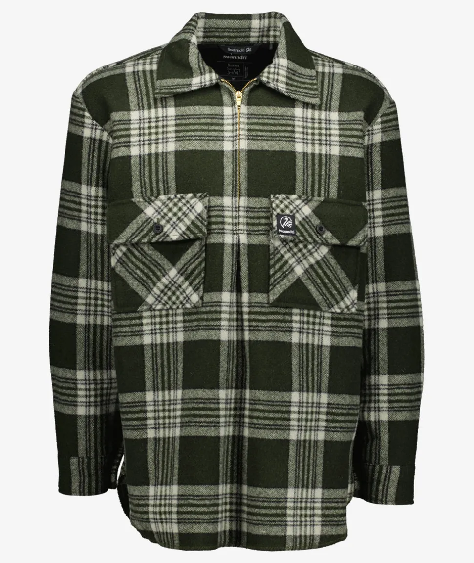 Men's Ranger Wool Zip Front Bushshirt